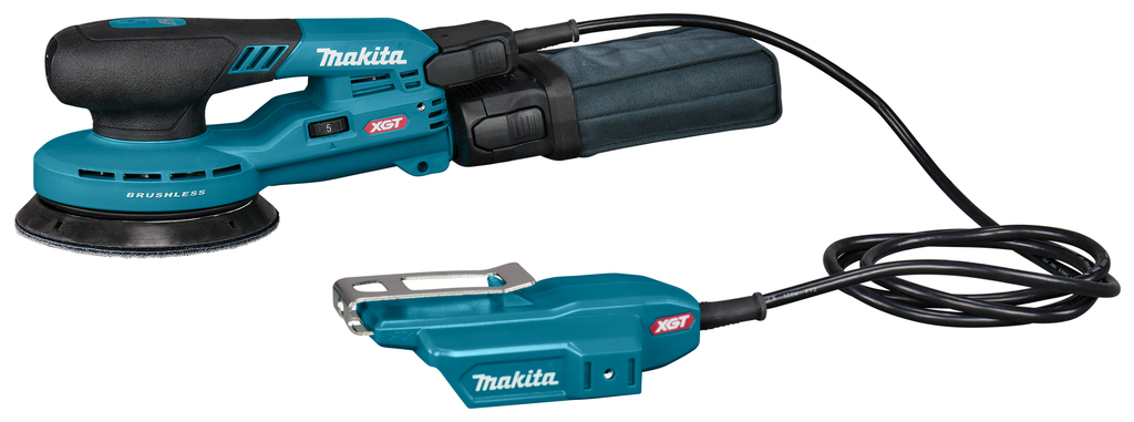 Makita XGT 40 V Max 125 mm Handpalm excenter schuurmachine