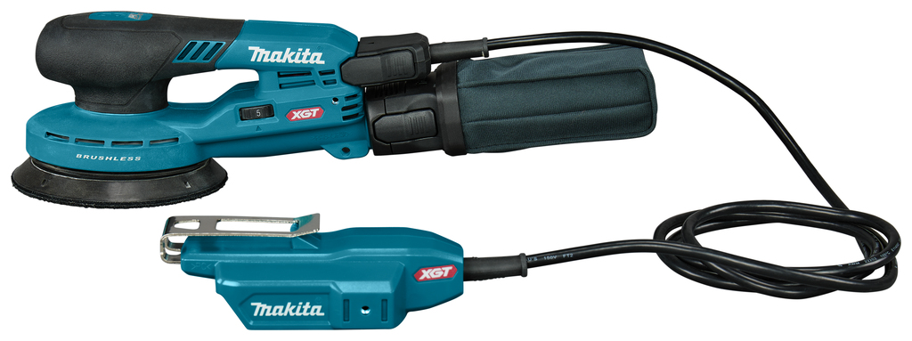 Makita XGT 40 V Max 125 mm Handpalm excenter schuurmachine