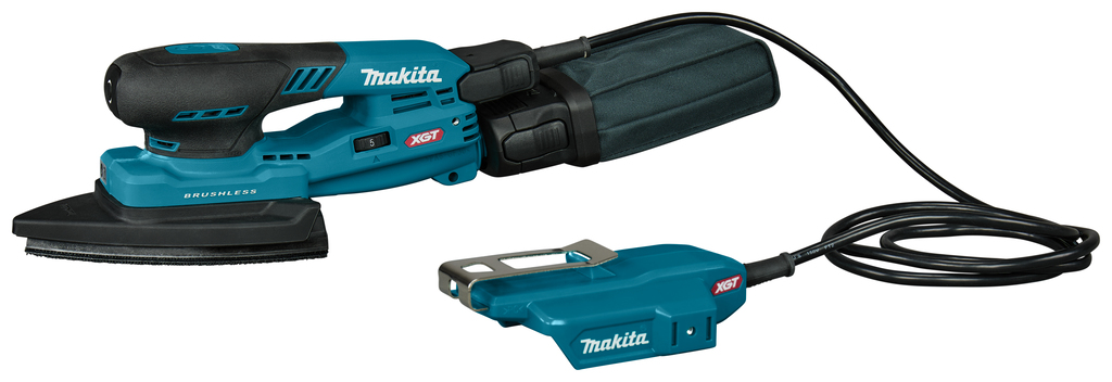 Makita XGT 40 V Max 100x150 mm Handpalm Deltaschuurmachine