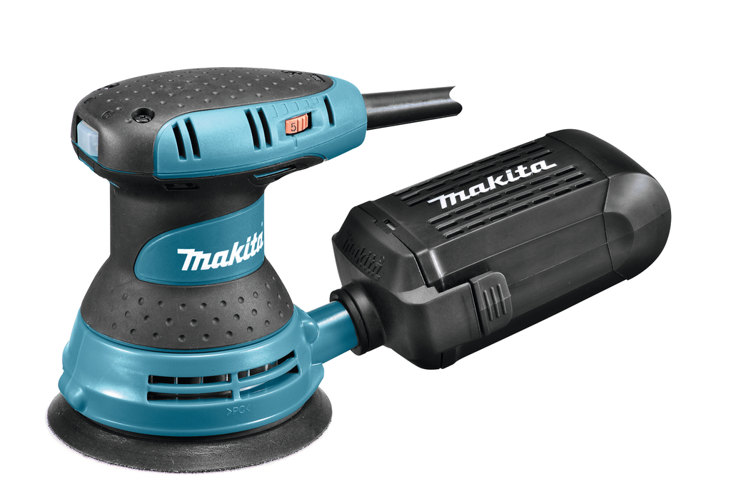 Makita 230 V Handpalm excenter schuurmachine
