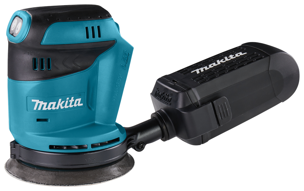 Makita 18 V Handpalm excenter schuurmachine