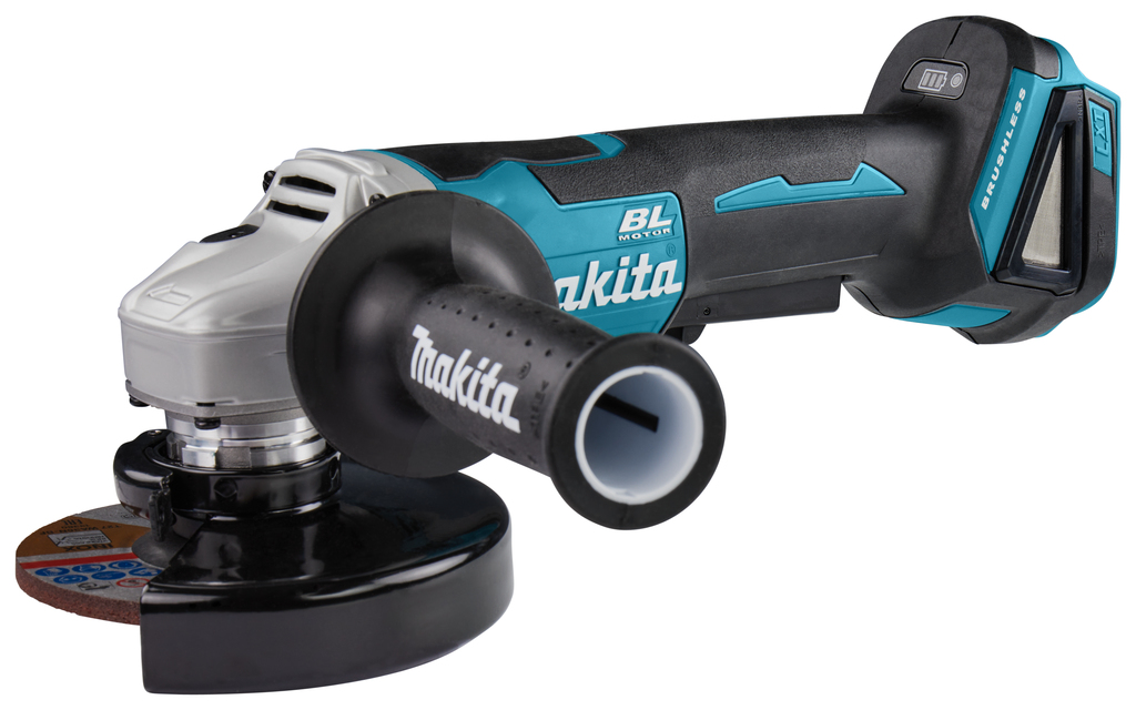 Makita 18 V Haakse slijper 125 mm