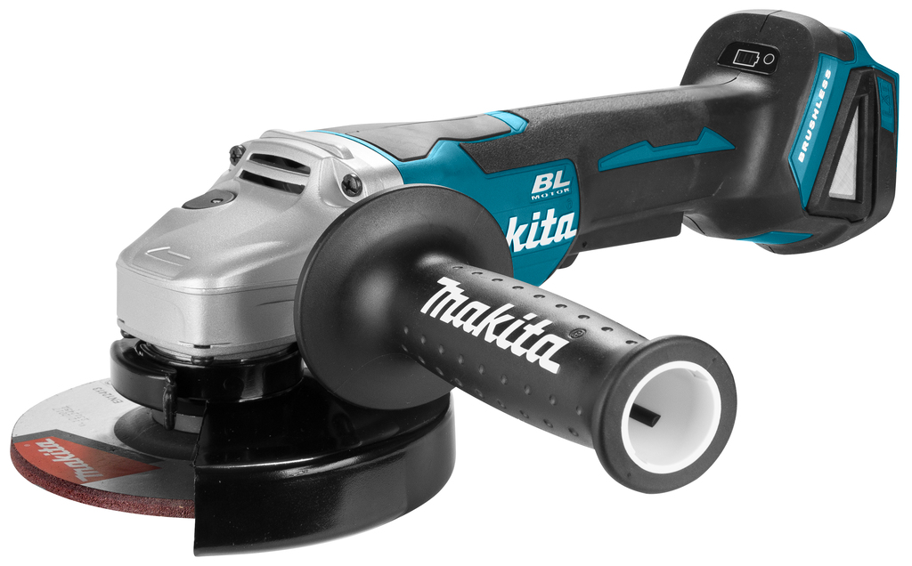 Makita 18 V Haakse slijper 125 mm