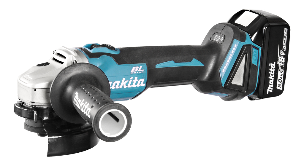 Makita 18 V Haakse slijper 125 mm