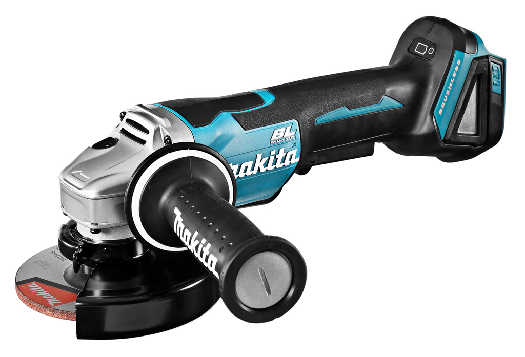Makita 18 V Haakse slijper 125 mm
