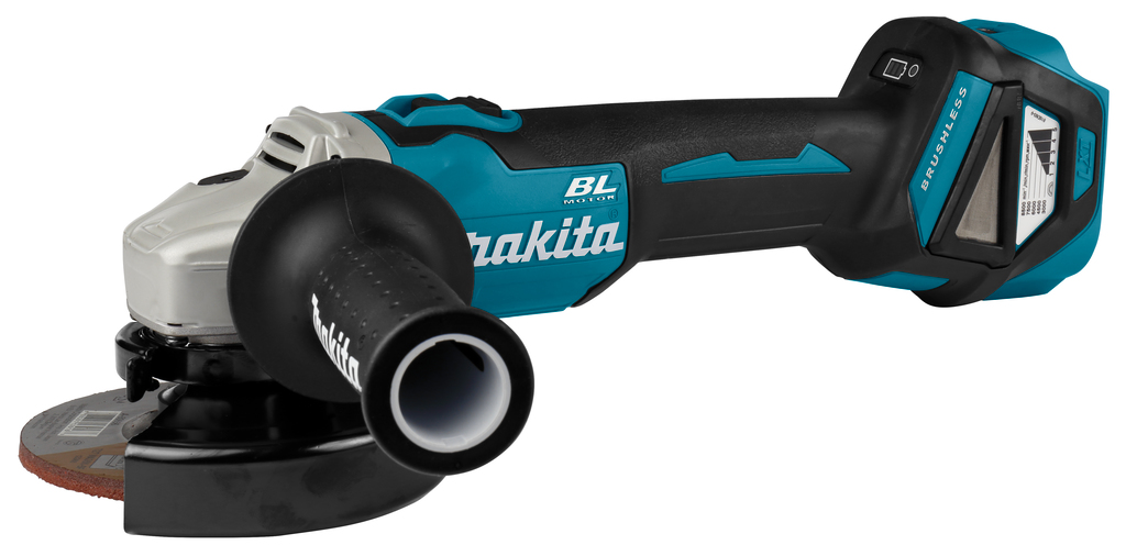 Makita 18 V Haakse slijper 125 mm