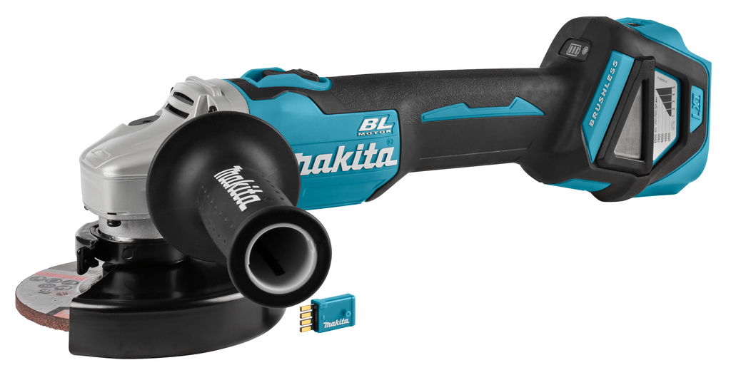 Makita 18 V Haakse slijper 125 mm