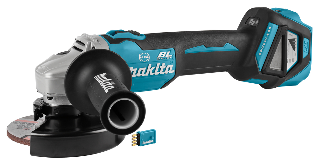 Makita 18 V Haakse slijper 125 mm