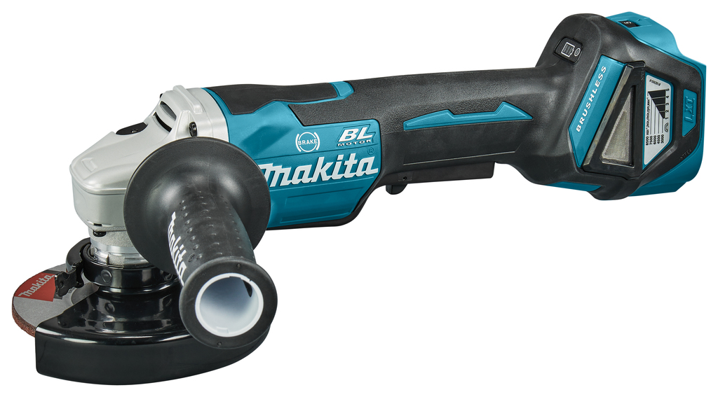 Makita 18 V Haakse slijper 125 mm