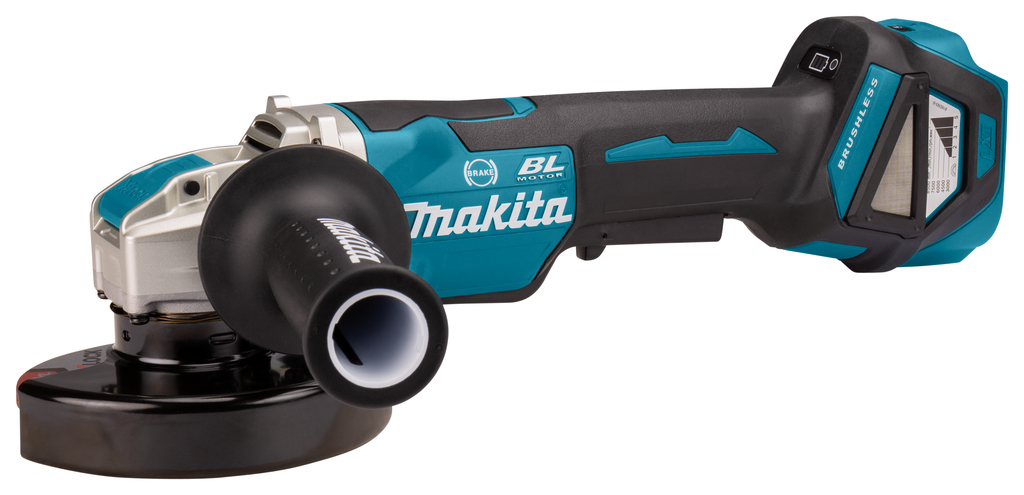 Makita 18 V Haakse slijper 125 mm X-LOCK