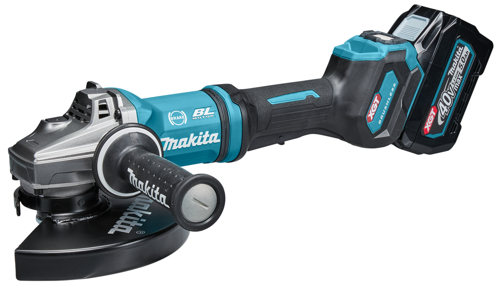 Makita 40 V Max Haakse slijper 230 mm