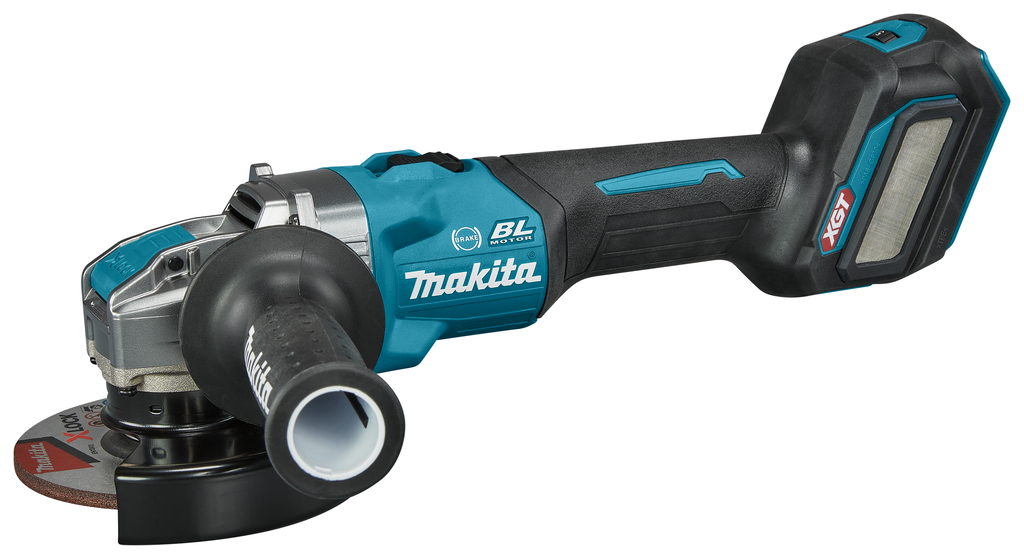 Makita 40 V Max Haakse slijper 125 mm X-LOCK