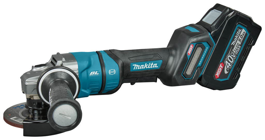 Makita 40 V Max Haakse slijper 125 mm