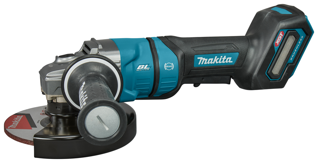 Makita XGT 40 V Max Haakse slijper 150 mm