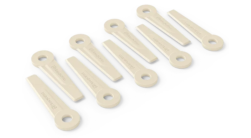 Extra messen Tri-Cut B 255mm van Husqvarna 9stuks