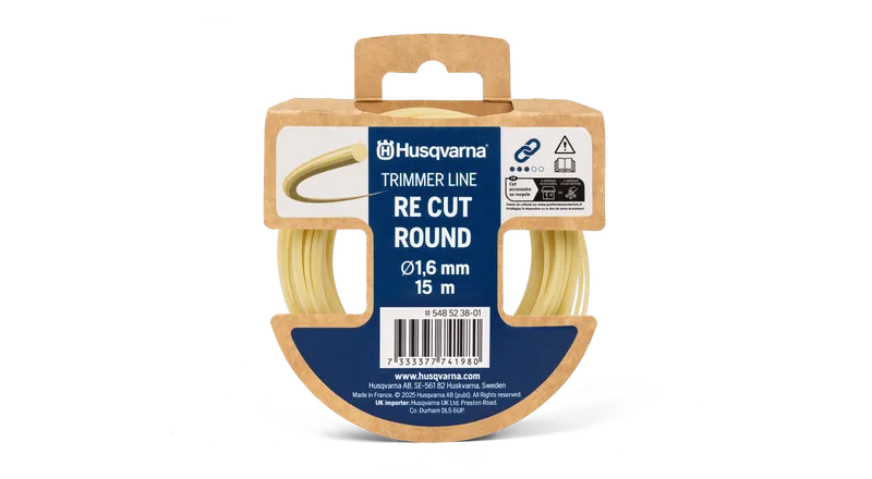 Husqvarna Re Cut trimmerdraad 1,6mm/15m