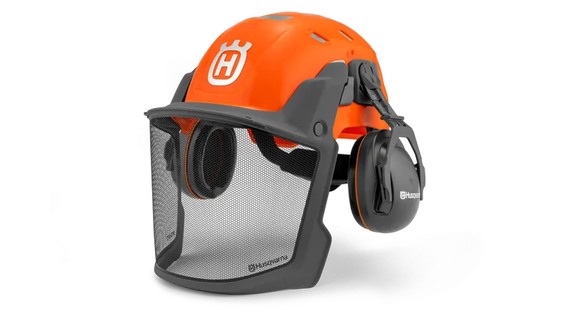 [537644601] Husqvarna boshelm, Technical (oranje)