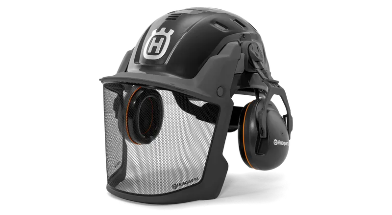 [537644603] Husqvarna boshelm, Technical (Grijs)