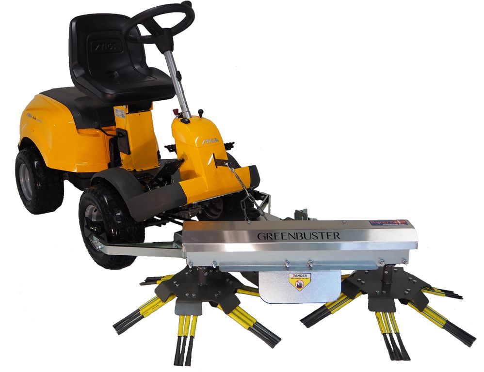 [99-KWERN RIDER S] KWERN Greenbuster onkruidborstel STIGA