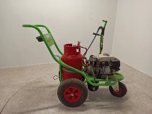 Weed control air hand trolly